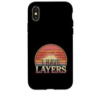 I Have Layers Atteggiamento di personalità poliedrica - Custodia per iPhone X/XS