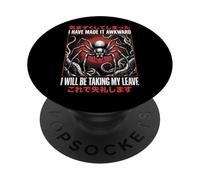I Have Made It Awkward I Will Be Taking My Leave Antisociale PopSockets PopGrip Adesivo