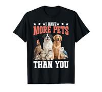 I Have More Pets Than You Battute di Miele dell'apicoltore Maglietta