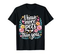 I Have More Pets Than You Beekeeper Honey Jokes |- Maglietta