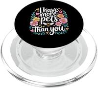 I Have More Pets Than You Beekeeper Honey Jokes |- PopSockets PopGrip per MagSafe