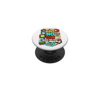 I Have No Idea 90s Retro Tech, Kids Today Have No Clue Cool PopSockets PopGrip Adesivo