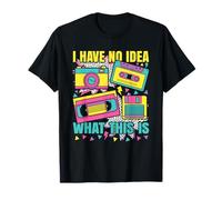 I Have No Idea What This Is 80s 90s Outfit Ragazzi Ragazze Bambini Maglietta