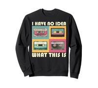 I Have No Idea What This Is Funny Retro Nostalgia Felpa