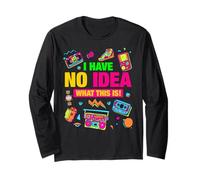 I Have No Idea What This is! Illustration Graphic Designs Maglia a Manica