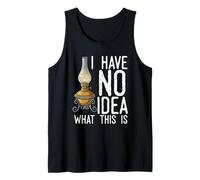 I Have No Idea What This Is Old Retro Antiquariato Lampada a Olio Canotta