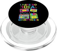 I Have No Idea What This Is Uomo Donna Kid 70s 80s 90s Outfit PopSockets PopGrip per MagSafe