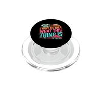 I Have No Idea What This Thing Is Nostalgia retrò PopSockets PopGrip per MagSafe