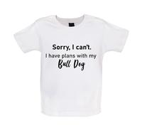 I Have Piani With My Bull Cane - Bambino T-Shirt / Body - Bulldog Animali