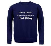 I Have Piani With My Bulldog Francese - Adulti Felpa/Maglione - Cane Animali