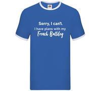I Have Piani With My Bulldog Francese - Uomo Suoneria - Cane Animali Bull Love