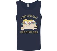 I Have Piani With My Gatto Nel Giardino Giardinaggio Uomo Canotta Maglia