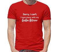 I Have Piani With My Golden Retriever - T-Shirt - Cane Animali Puppy Love Fun