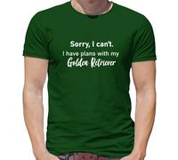 I Have Piani With My Golden Retriever - T-Shirt - Cane Animali Puppy Love Fun