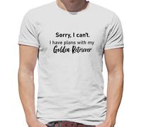 I Have Piani With My Golden Retriever - T-Shirt - Cane Animali Puppy Love Fun