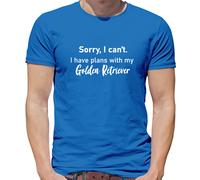 I Have Piani With My Golden Retriever - T-Shirt - Cane Animali Puppy Love Fun