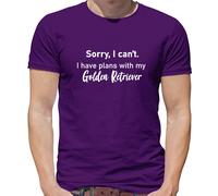 I Have Piani With My Golden Retriever - T-Shirt - Cane Animali Puppy Love Fun