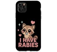 I Have Rabies Dark Humor Sarcastico - Cute Kawaii Fox Custodia per iPhone 11 Pro Max