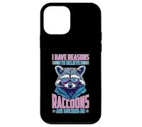 I Have Reasons To Believe Raccoons Are Mocking Me Custodia per iPhone 12 mini