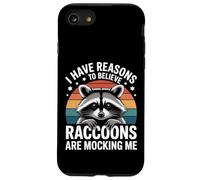 I Have Reasons To Believe Raccoons Are Mocking Me - Custodia per iPhone SE (2020) / 7/8
