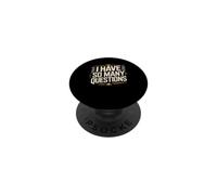I Have So Many Questions Curiosa mente confusa PopSockets PopGrip Adesivo
