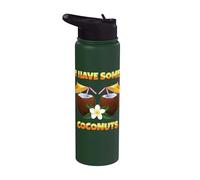 I Have Some Coconuts I Vacation Coconuts Exotic Stainless Steel Insulated Water Bottle