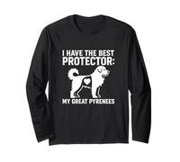 I Have The Best Protector Great Pyrenees Dog Razza Maglia a Manica