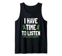I Have Time to Listen - Nastro Verde per la consapevolezza della Salute mentale Canotta