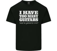 I Have Too Molti Chitarre Said No Chitarrista Ever T-Shirt Ragazzi