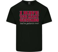 I Have Too Molti Chitarre Said No Chitarrista Ever T-Shirt Ragazzi Ragazze