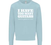 I Have Too Molti Chitarre Said No Chitarrista Ever Uomo Felpa Maglione