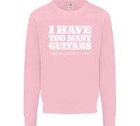 I Have Too Molti Chitarre Said No Chitarrista Ever Uomo Felpa Maglione