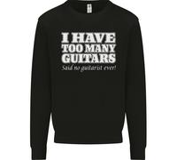 I Have Too Molti Chitarre Said No Chitarrista Ever Uomo Felpa Maglione