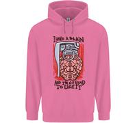 I Have Un Cervello E IN Preparati A Uso It Bambini Felpa con Cappuccio