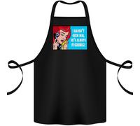 I Havent Visto Lui Pesca Divertente Pescatore Cotone Grembiule 100% Biologico