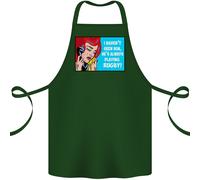 I Havent Visto Lui Playing Rugby Divertente Cotone Grembiule 100% Biologico