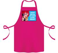 I Havent Visto Lui Playing Rugby Divertente Cotone Grembiule 100% Biologico