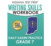I. Hawas INDIANA TEST PREP Writing Skills Workbook Daily ILEARN Prac (Tascabile)