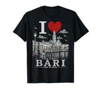 I Heart Bari I Love Bari Souvenir Maglietta
