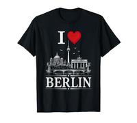 I Heart Berlin I Love Berlin Souvenir Maglietta