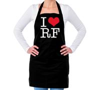I Heart Celeb Iniziali RF Unisex Grembiule - Tennis - SPORTS - Federer -