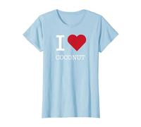 I Heart Coconut, I Love Coconut Maglietta, Donna, Celeste, M