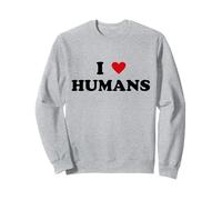 I Heart Dad Mom - Funny I Love Human Felpa