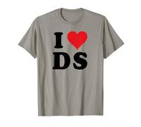 I Heart DS Initials I Love D.S. First And Last Name D S Maglietta