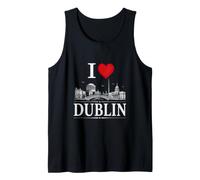 I Heart Dublin I Love Dublin Souvenir Canotta