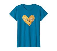 I Heart Hamilton AMA Il Musical teatrale di Hamilton Maglietta, Donna, Zaffiro, 3XL