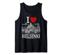 I Heart Helsinki I Love Helsinki Souvenir Canotta