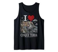 I Heart I Love Cinque Terre Souvenir Canotta