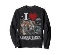 I Heart I Love Cinque Terre Souvenir Felpa
