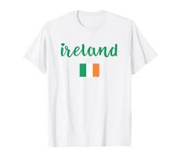 I Heart Irlanda Love bandiera irlandese donne ragazze bambini Maglietta